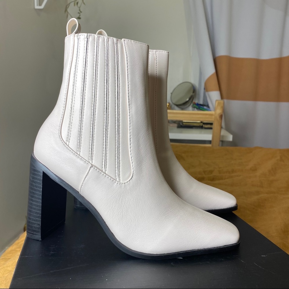 Nasty Gal Vegan Leather Booties - Picture 2 of 8